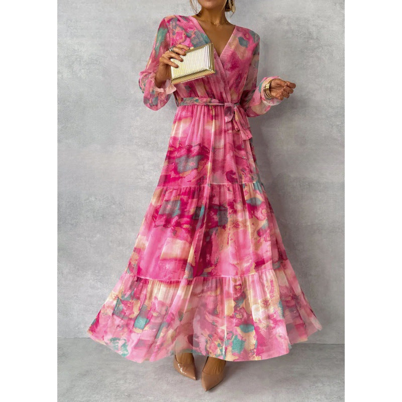 Shania | Romantic Multi-layered Maxi Dress