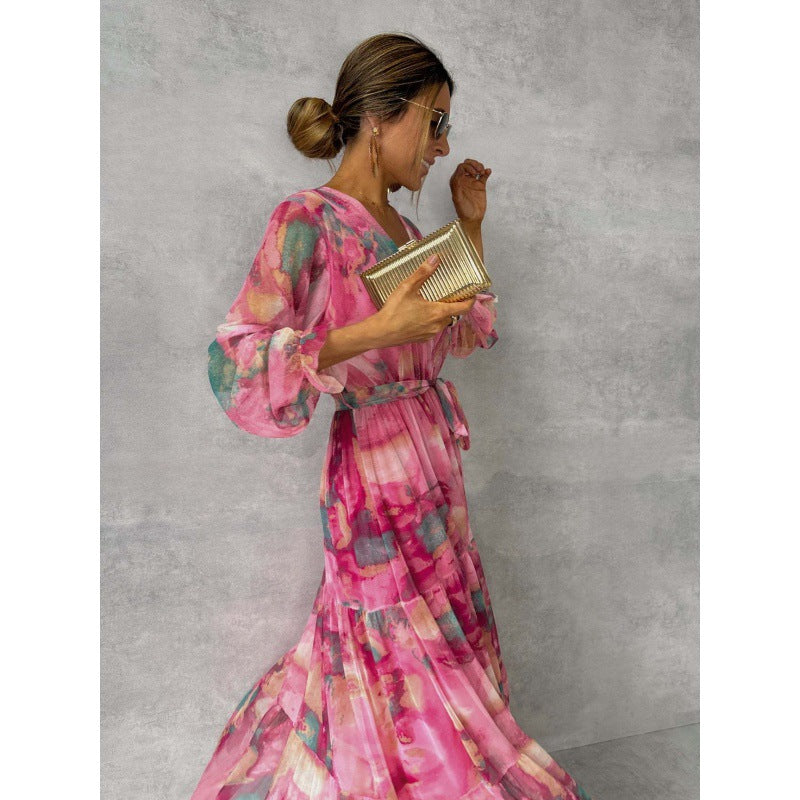 Shania | Romantic Multi-layered Maxi Dress