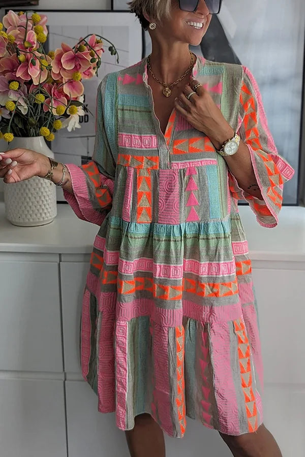 Joni | Bohemian Print Summer Tunic