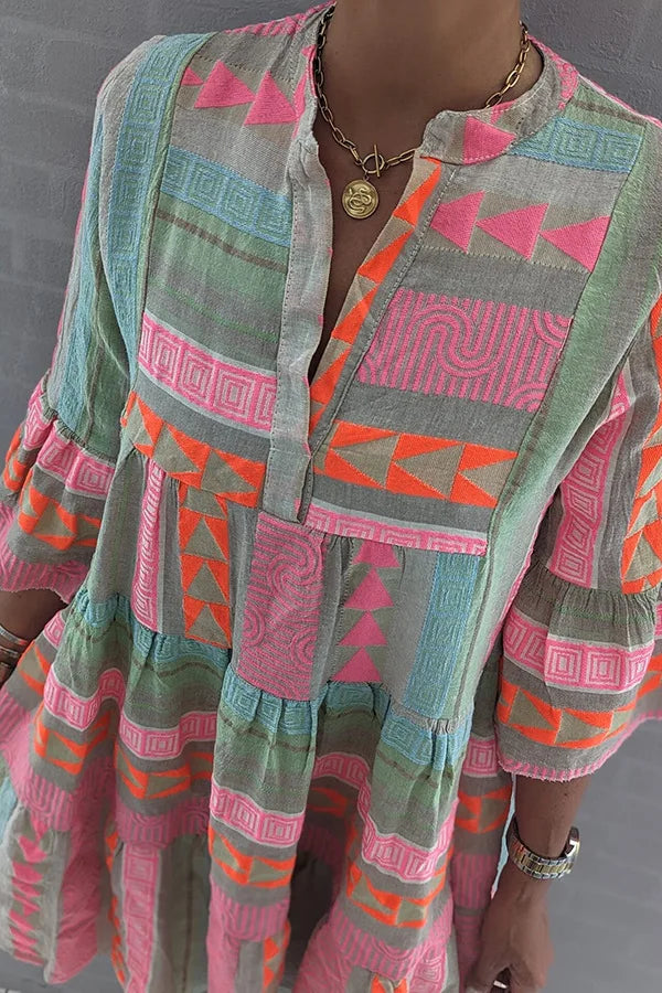 Joni | Bohemian Print Summer Tunic