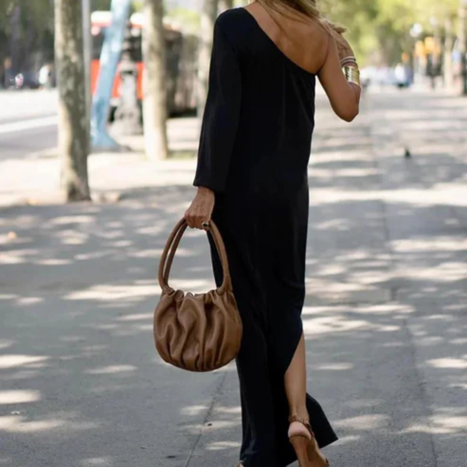 Cobie | Single Sleeve Long Dress