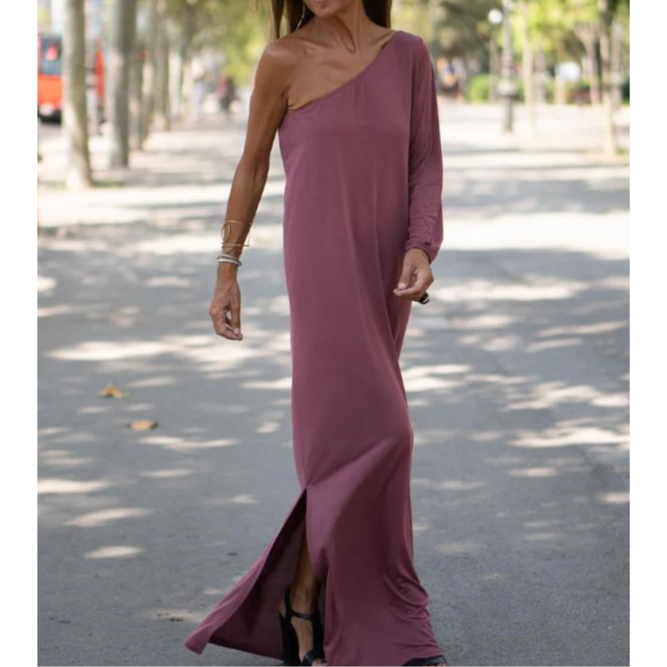 Cobie | Single Sleeve Long Dress