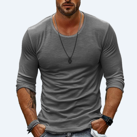 VANIER - ROUND NECK LONG-SLEEVE SHIRT