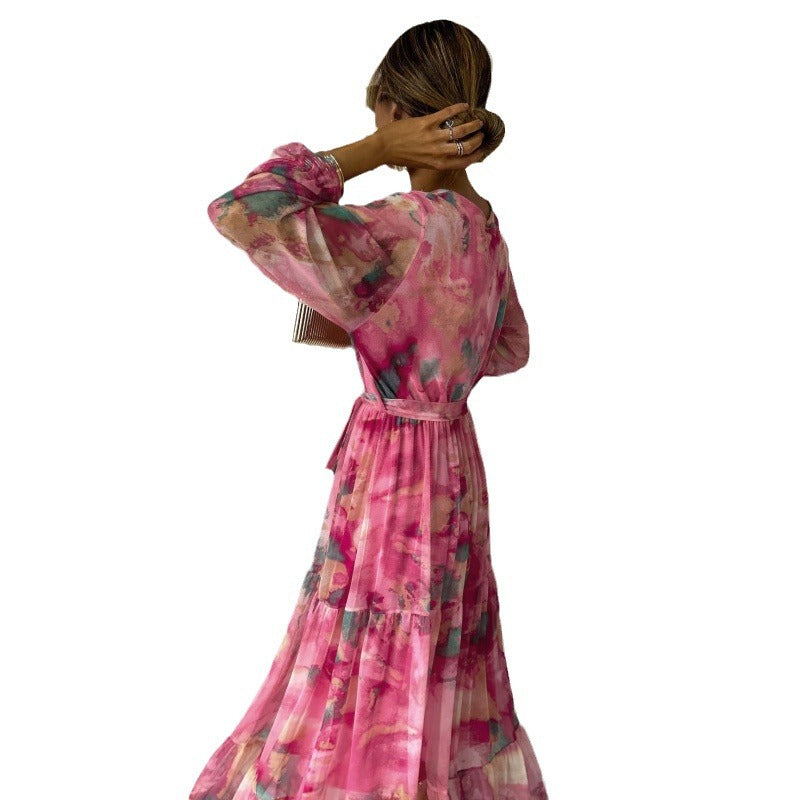 Shania | Romantic Multi-layered Maxi Dress