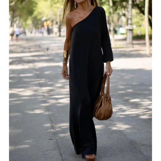 Cobie | Single Sleeve Long Dress